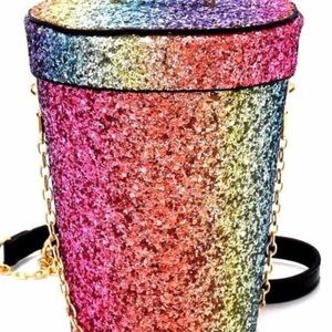 Glitter Bucket Bag